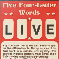 Five Four-Letter Words (with DVD) SMALL VERSION