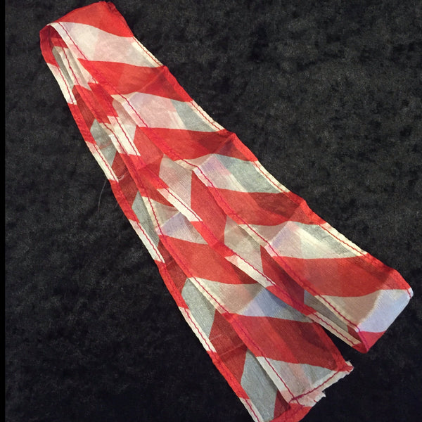 Thumb Tip Streamer (Red and White)