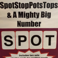 SPOT.. STOP..TOPS..POTS..And A Mighty Big Number - ONLY 5 OR LESS IN STOCK!