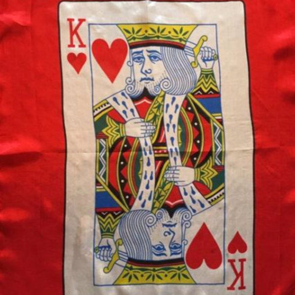 18" King Of Hearts Silk - BACK IN STOCK!